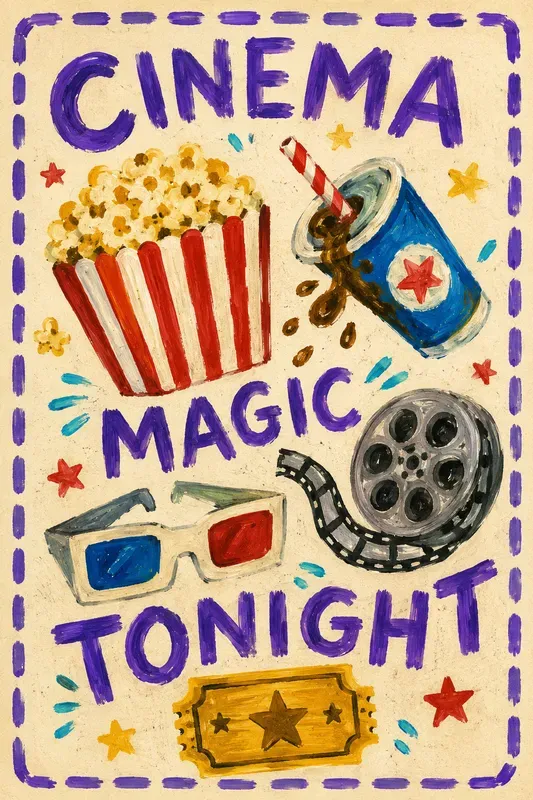Naive Gouache Lifestyle Posters