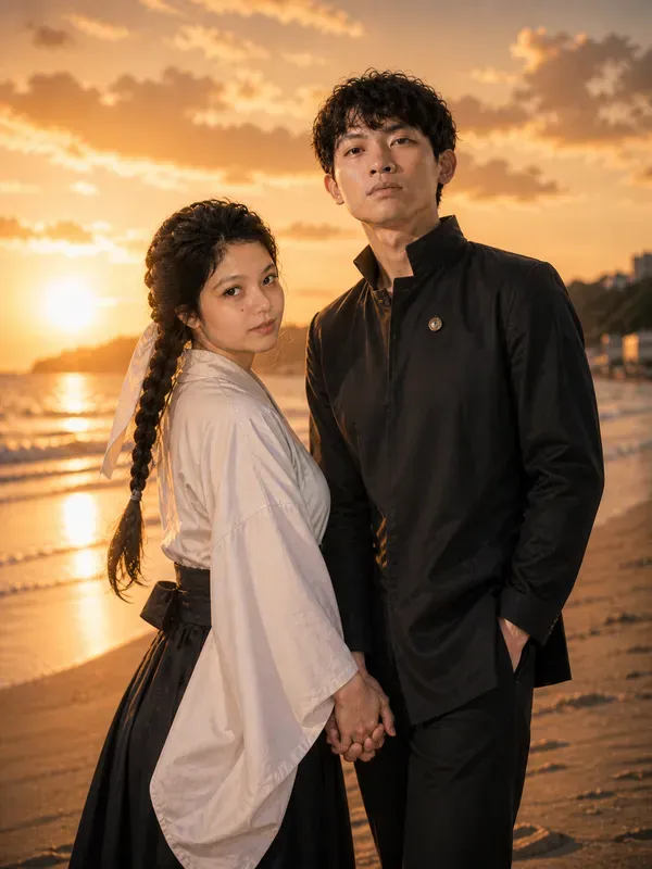 Dynamic Anime Couple Generator