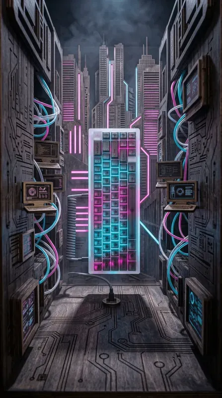 Night City Wooden Glitch Nooks