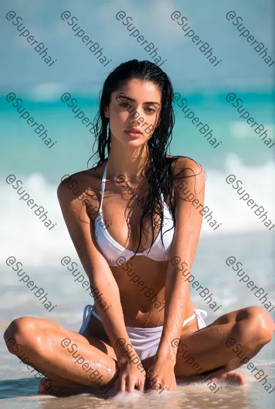 Full Body Beach Selfie Models
