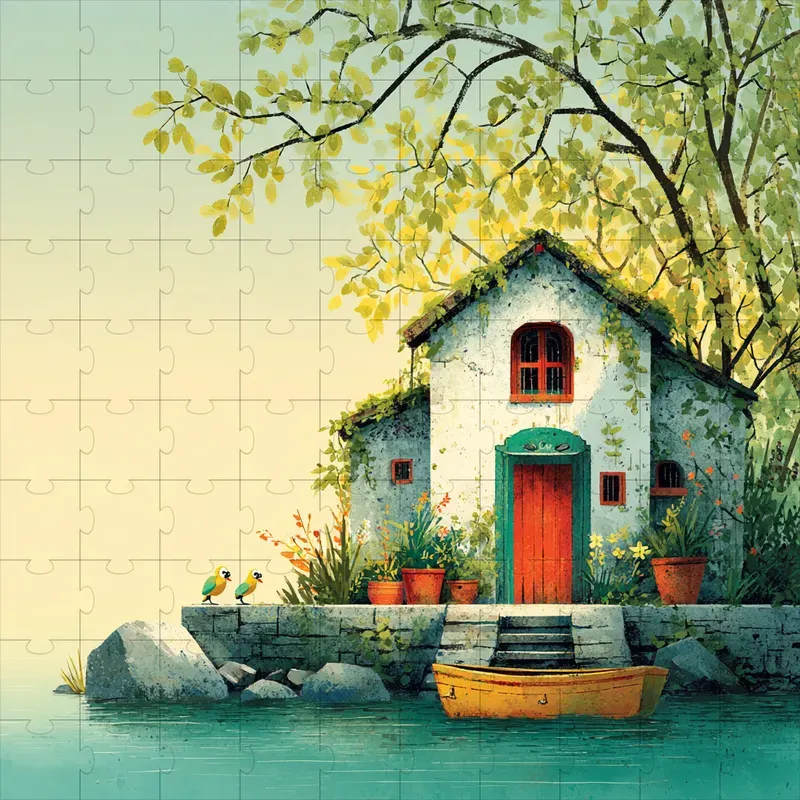 Gouache Cozy Storybook Illustrations