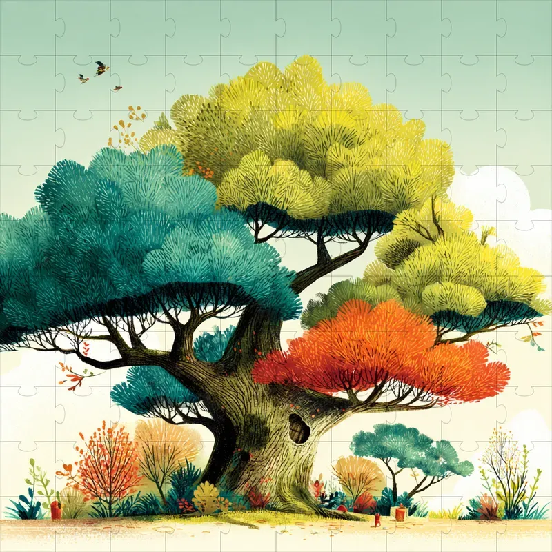 Gouache Cozy Storybook Illustrations