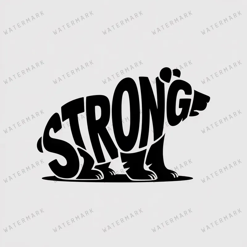 Typographic Silhouettes