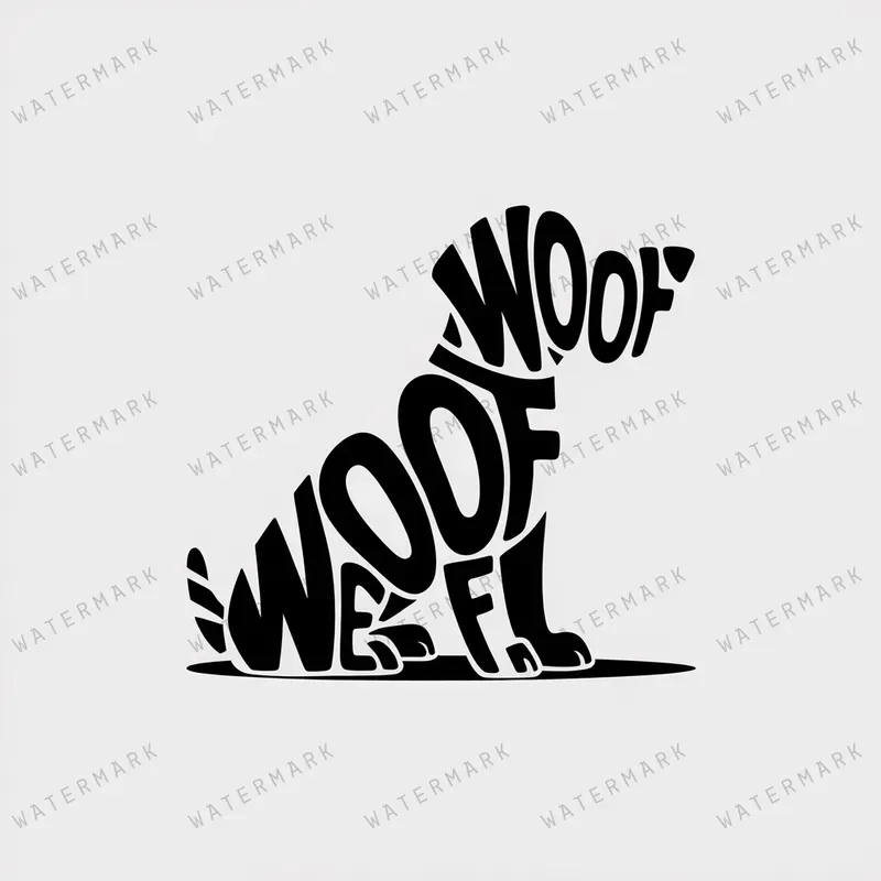 Typographic Silhouettes