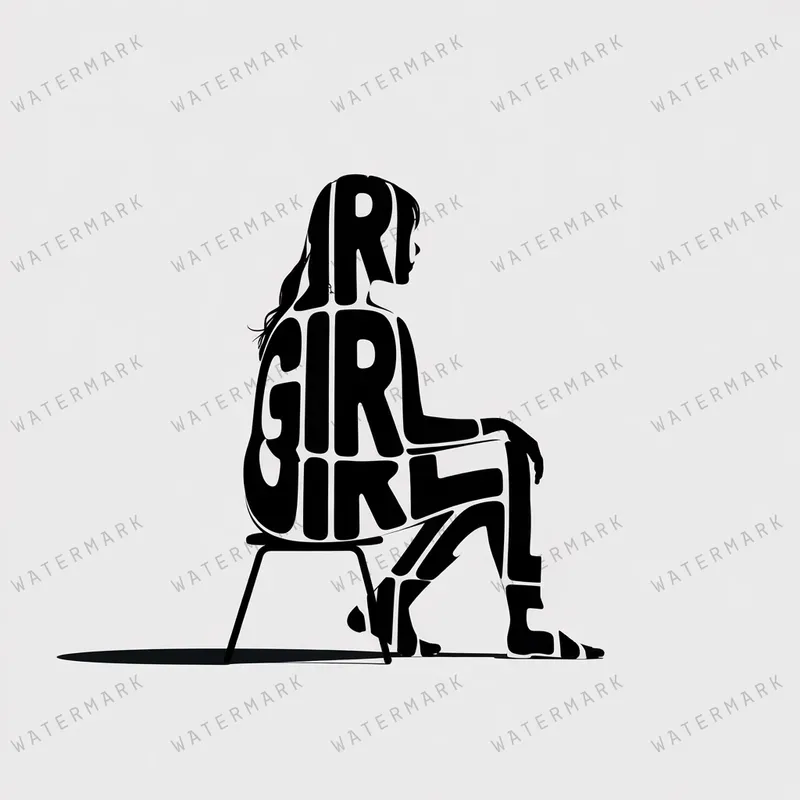 Typographic Silhouettes