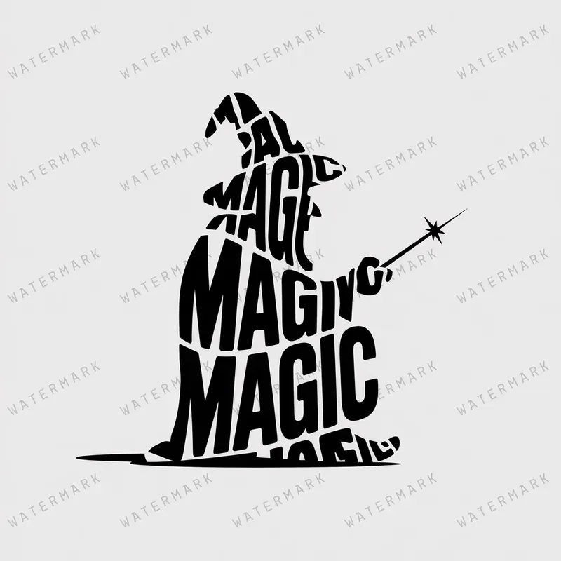 Typographic Silhouettes