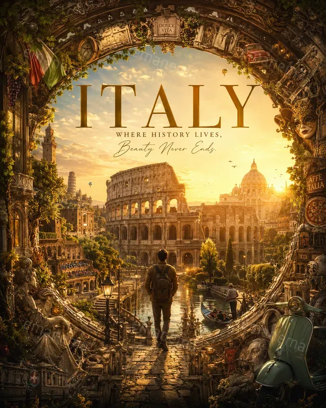 Premium Cinematic Travel Posters