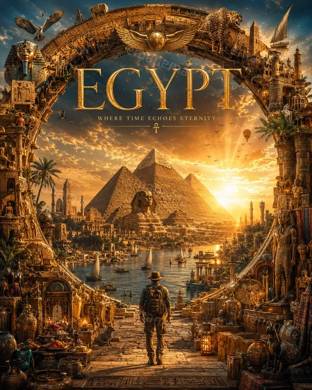 Premium Cinematic Travel Posters