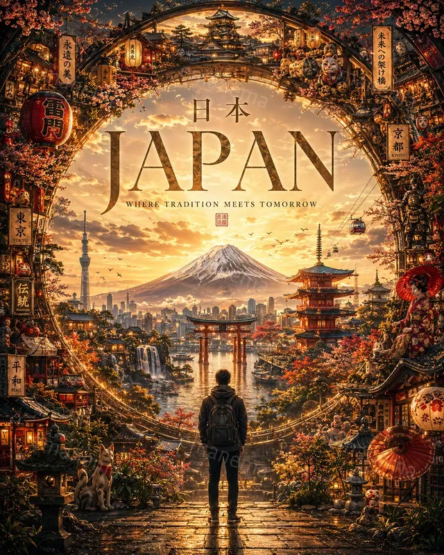 Premium Cinematic Travel Posters