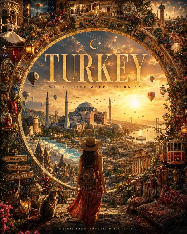 Premium Cinematic Travel Posters