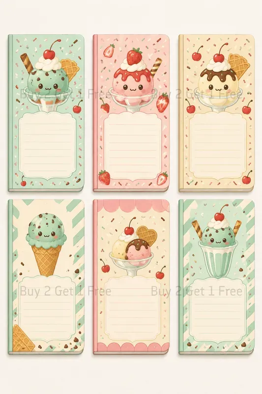 Western Printable Mini Notebook Covers