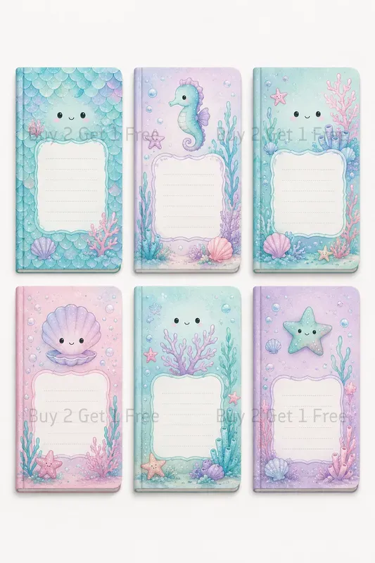 Western Printable Mini Notebook Covers