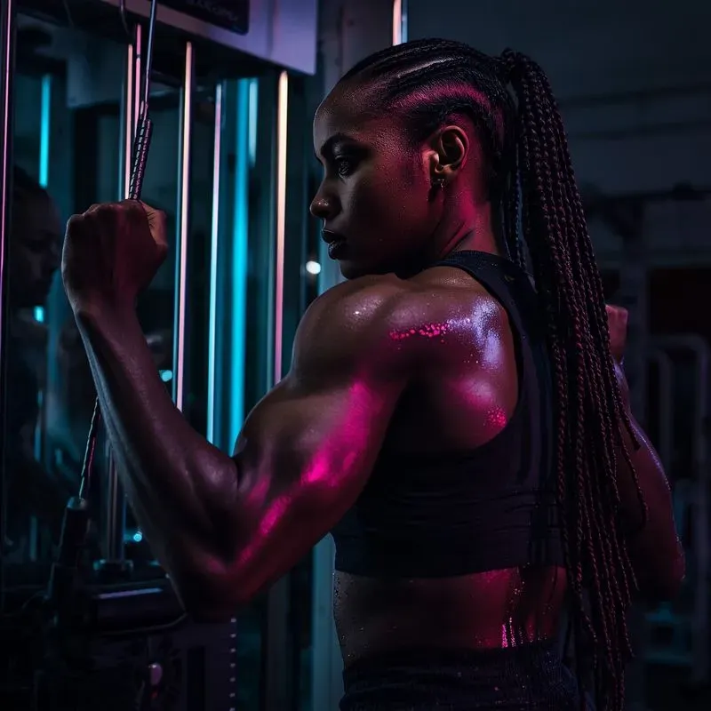 8K Ultrarealistic Fitness Portraits