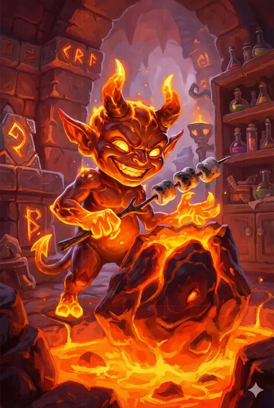 Digital Hearthstone Illustrations