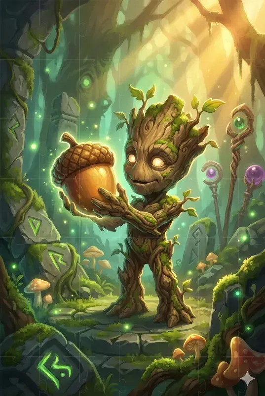 Digital Hearthstone Illustrations