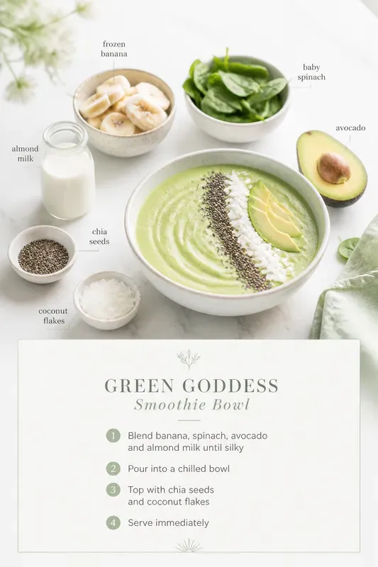 Bright Recipe Poster Food Photography