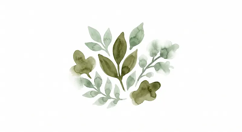 Boho Watercolor Abstract Shapes