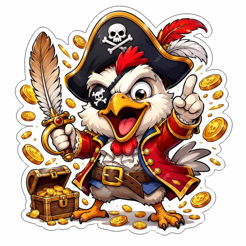Funny Sticker Caricatures Stickers