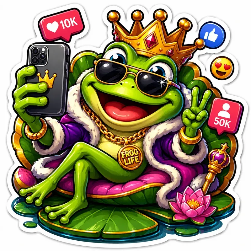 Funny Sticker Caricatures Stickers