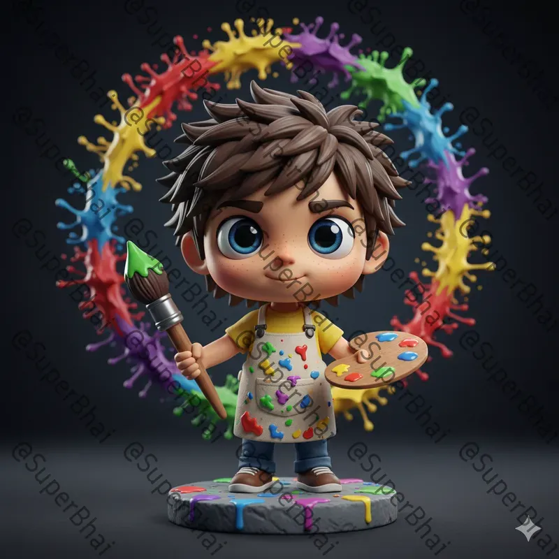 Artisan Painter Figurines