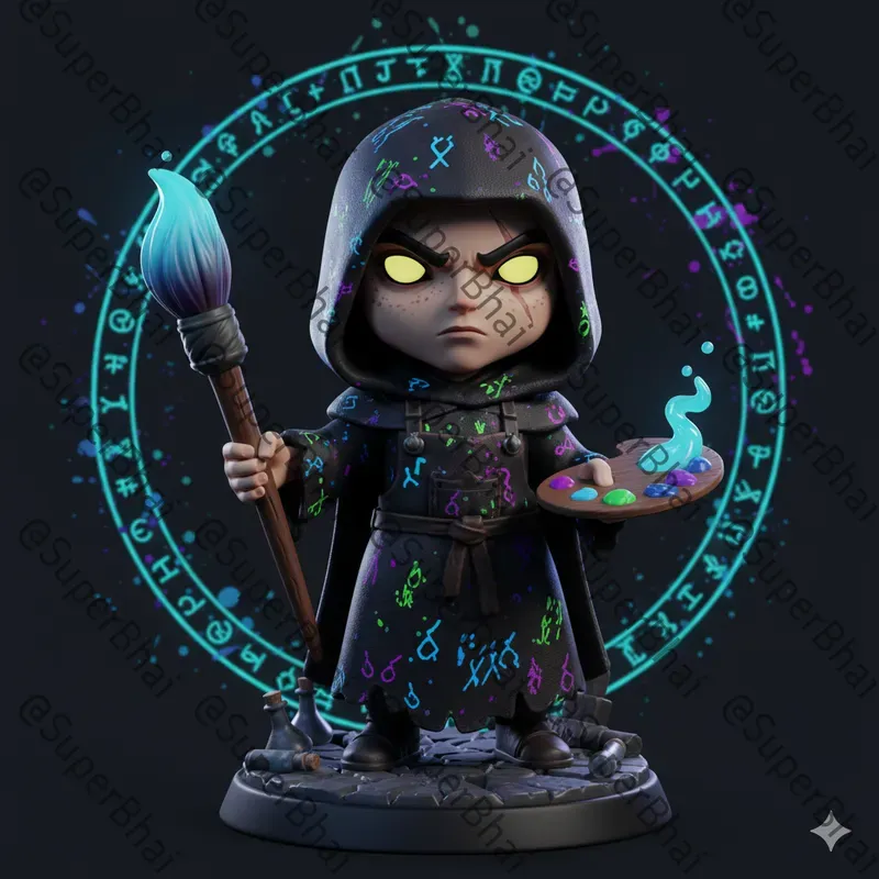 Artisan Painter Figurines