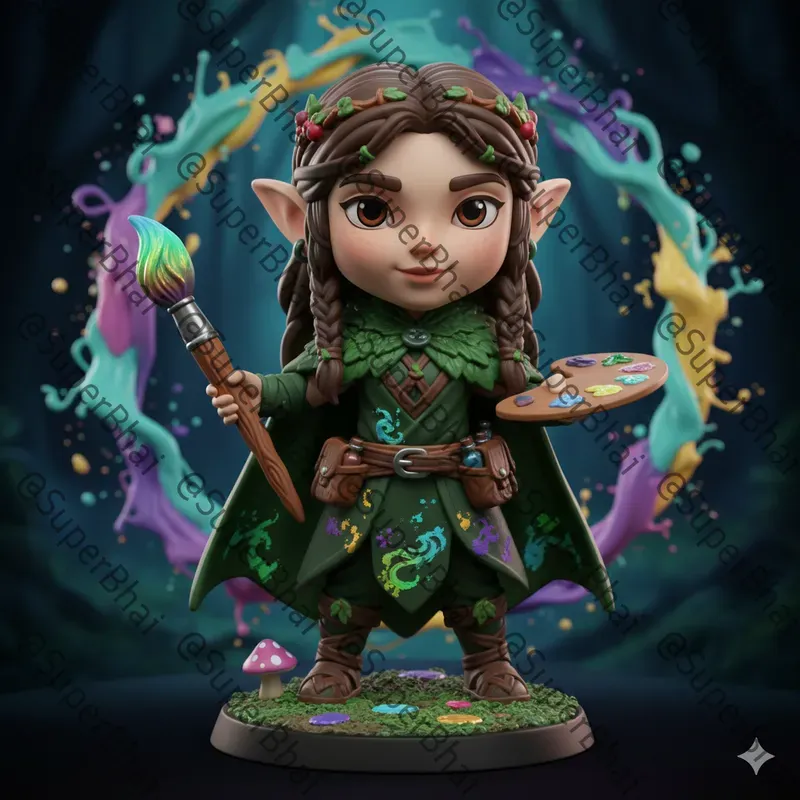 Artisan Painter Figurines