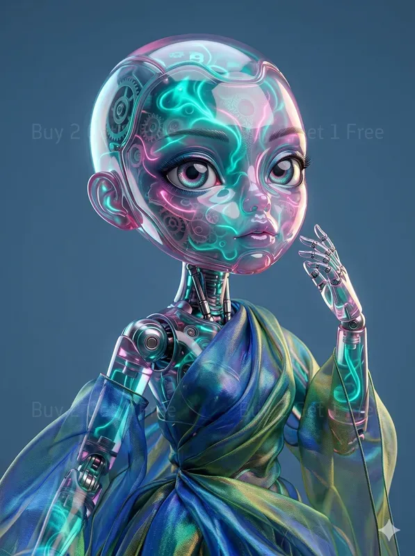 Mythic Techdolls Surreal Arttoys