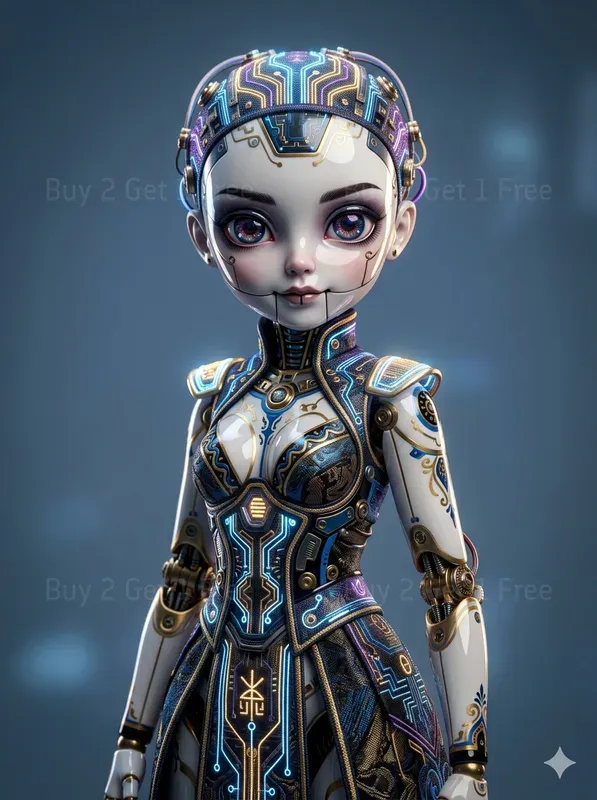 Mythic Techdolls Surreal Arttoys