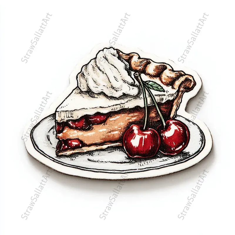 Vintage Coffee Sticker Clipart Designs