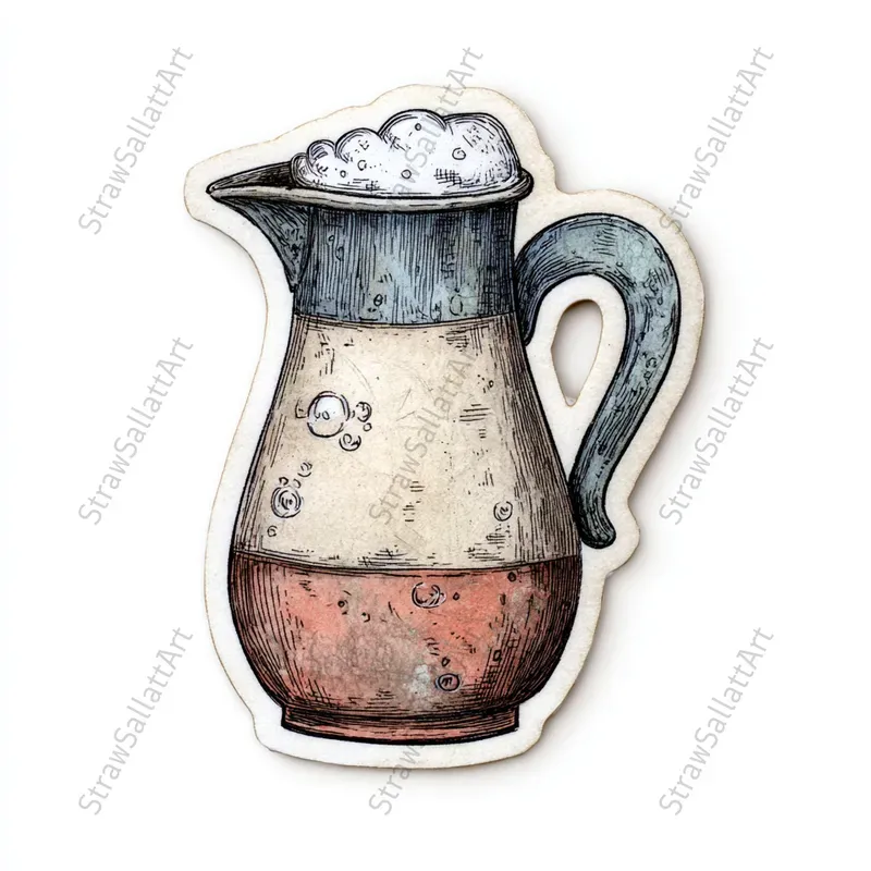 Vintage Coffee Sticker Clipart Designs