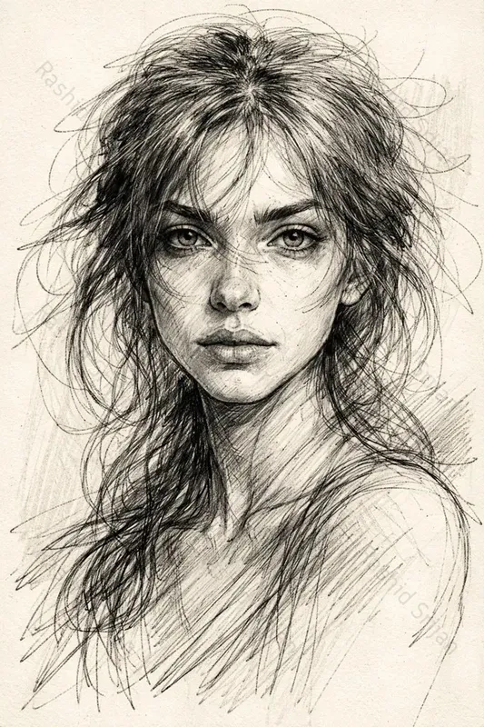 Raw Sketchbook Art