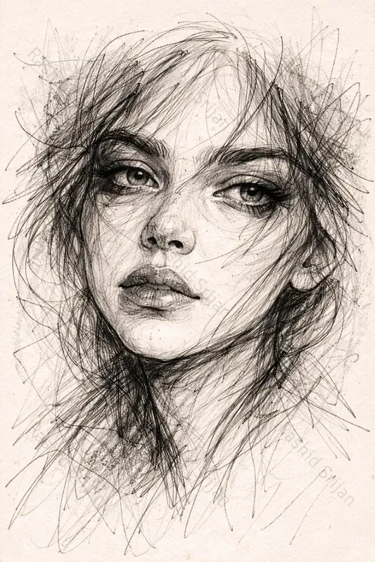 Raw Sketchbook Art