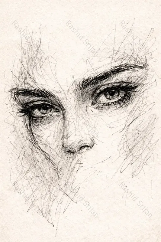 Raw Sketchbook Art