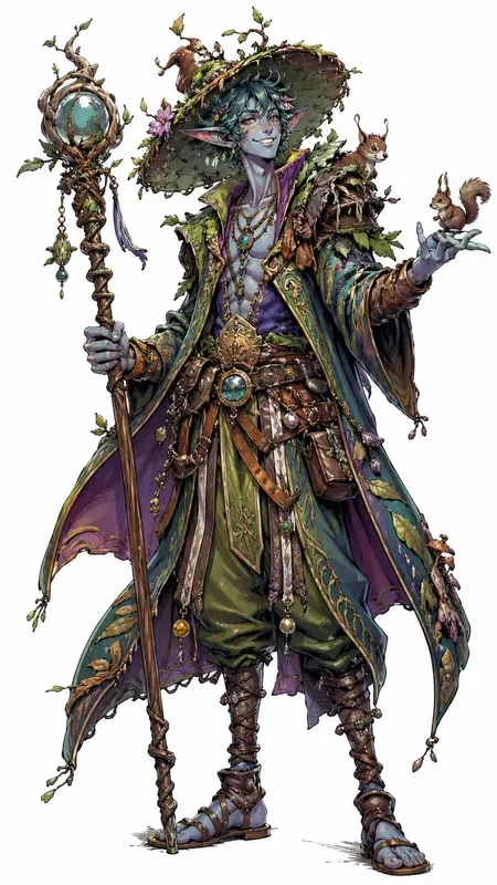 DnD Characters RPG Fantasy Concept Art