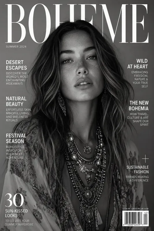 Black And White Fashion Magazine Covers