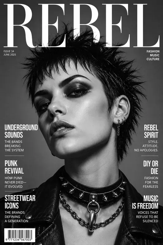 Black And White Fashion Magazine Covers
