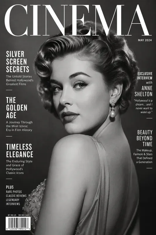 Black And White Fashion Magazine Covers
