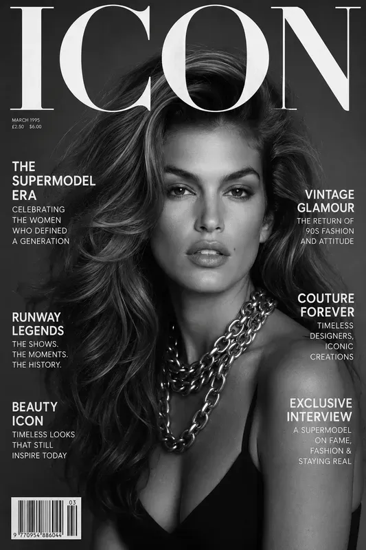 Black And White Fashion Magazine Covers