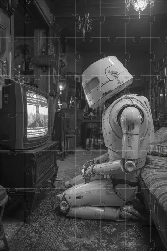 Robot Documentary Style Portraits