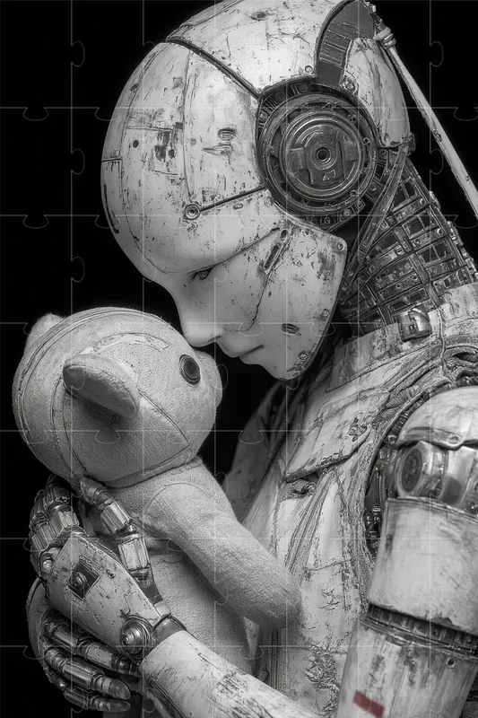 Robot Documentary Style Portraits