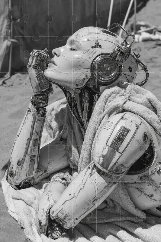 Robot Documentary Style Portraits