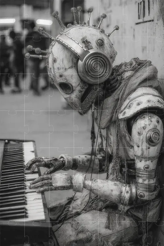 Robot Documentary Style Portraits