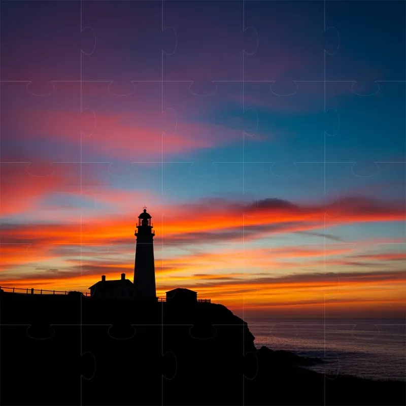 Serene Sunset Silhouette Photography