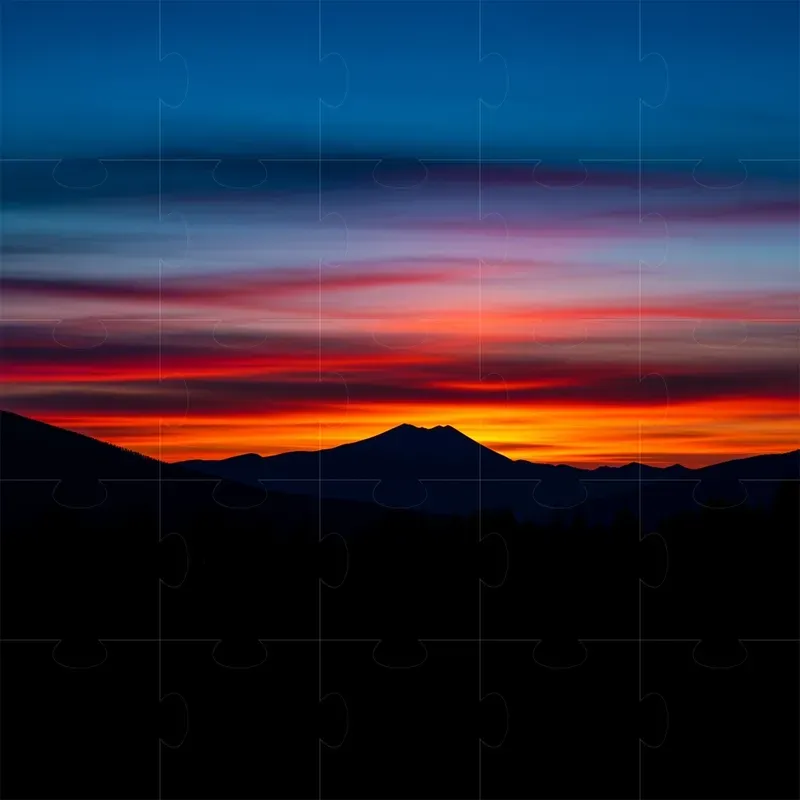 Serene Sunset Silhouette Photography
