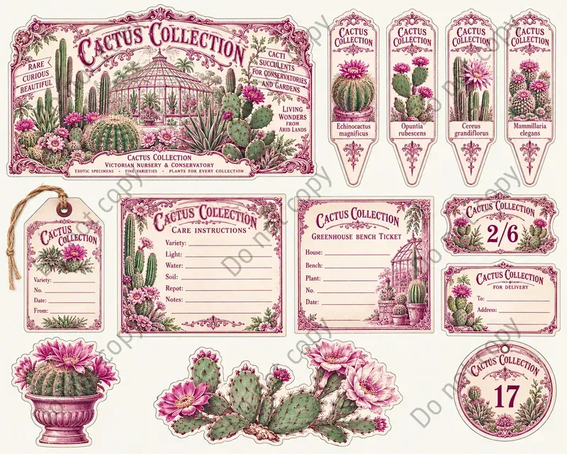 Vintage Plant Nursery Ephemera