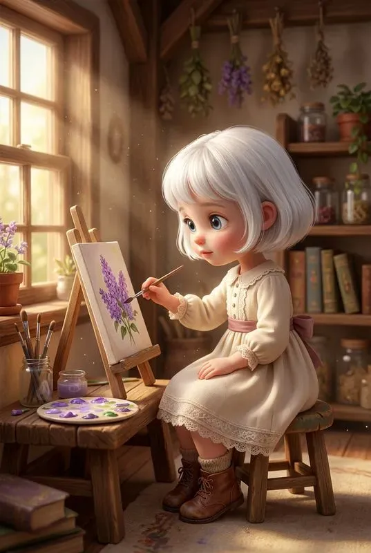 Whimsical Sunlit Storybook Children