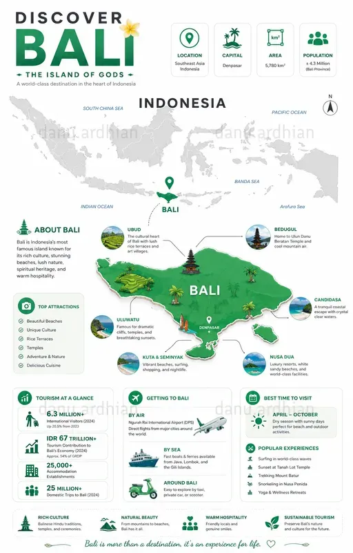 Modern Country Map Infographic Generator