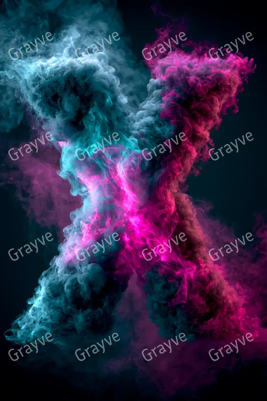 Volumetric Smoke Typographies