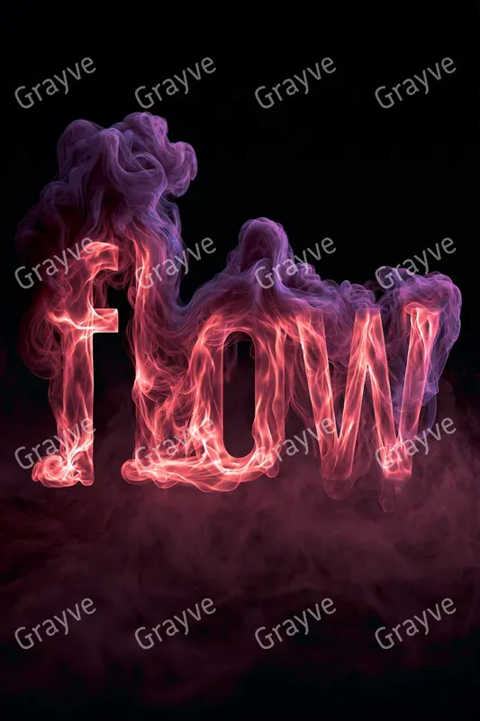Volumetric Smoke Typographies