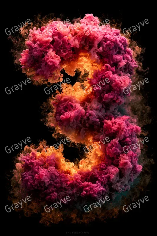 Volumetric Smoke Typographies